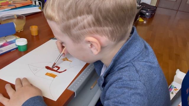 Рисование для детей: рисуем весеннюю картину смотреть онлайн