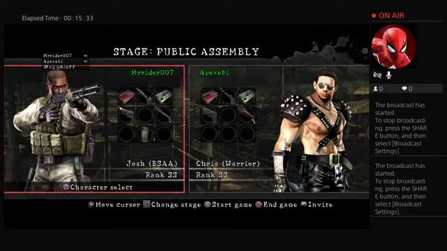 PS4 resident evil 5 gold edition 🤩😍🎮 the mercenaries online co up game play video смотреть онлайн