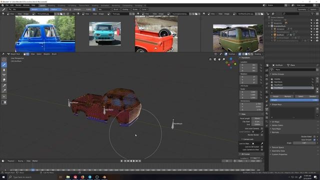 Automation Car Body Creation in Blender 2.8 Part 3 смотреть онлайн