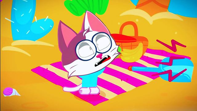 Monster, how should I feel meme - White Cat cartoon version смотреть онлайн