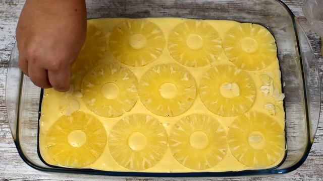 Теперь Пирог с Ананасами Готовлю Только Так. Ох и вкусно. смотреть онлайн