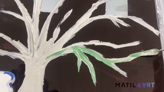 КАРТИНА ИЗ ЭПОКСИДНОЙ СМОЛЫ СВОИМИ РУКАМИ/ЗОЛОТОЕ ДЕРЕВО смотреть онлайн