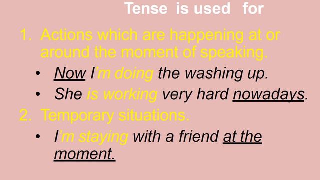 PRESENT CONTINUOUS TENSE BY SUSY TALAVERA смотреть онлайн