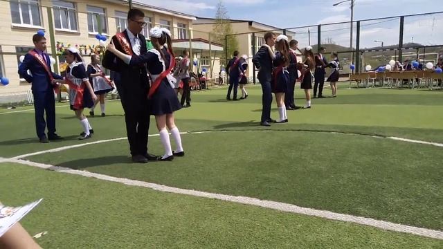 Последний звонок, Нерчинский Завод. 11 класс, вальс. смотреть онлайн