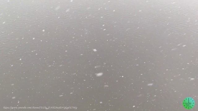 Снегопад/Как красиво снег падает в воду/Для снятия стресса, сна/Звуки природы/Sounds Of Nature/Rela