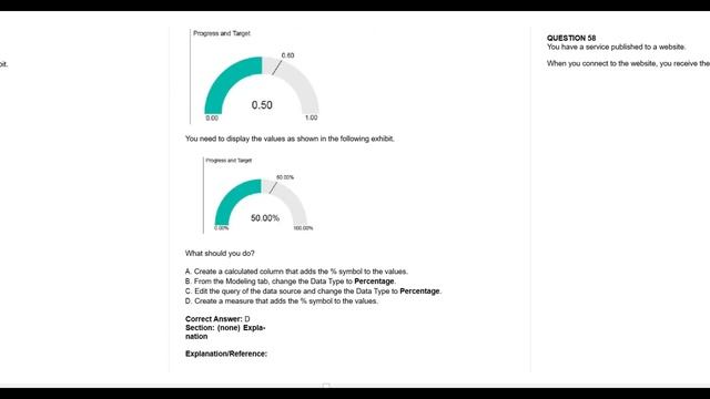 138 Questions Exam PL-300: Microsoft Power BI Data Analyst Certification смотреть онлайн