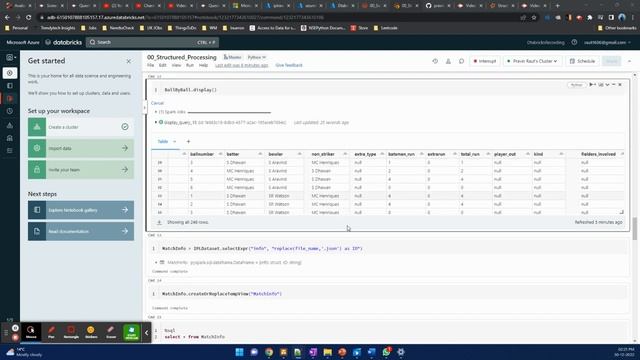 IPL 2023 Data Analysis Using Databricks Project | 04. Nested JSON Data Parsing| Spark Streaming смотреть онлайн
