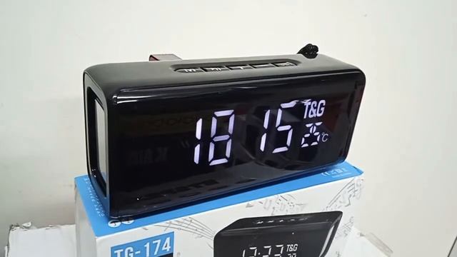 ✅КОЛОНКА С ЧАСАМИ TG 174 ✅+ БУДИЛЬНИК + HANDS FREE + ТЕРМОМЕТР + POWERBANK | ПОЛНЫЙ ОБЗОР T&G 174 смотреть онлайн