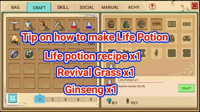 Harvest Town Life Potion смотреть онлайн