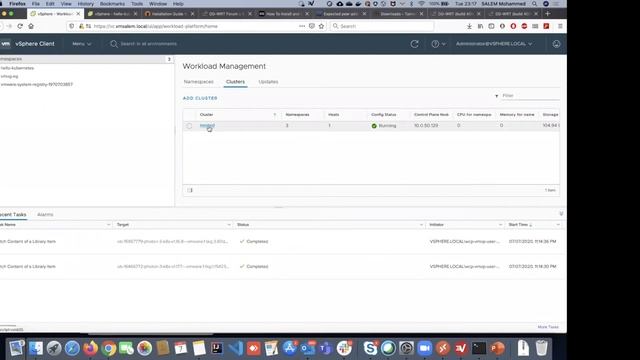 Egypt VMUG |A closer look at vSphere 7 with Kubernetes and Tanzu Mission Control | Mohamed Salem смотреть онлайн