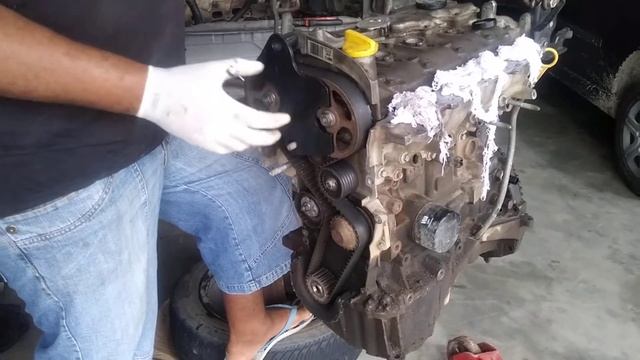Poo da correia dentada renault 1.6 16v motor k4m смотреть онлайн