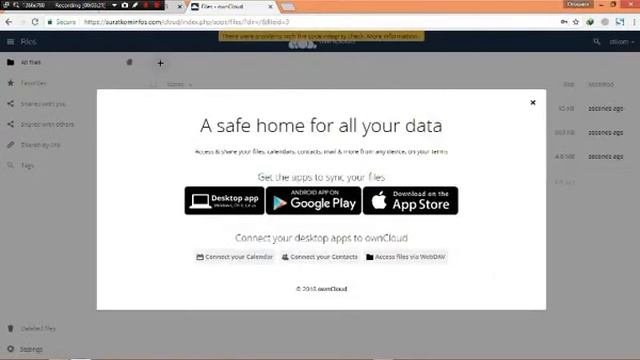 CARA INSTAL OWNCLOUD KE SERVER смотреть онлайн