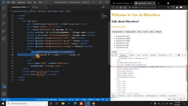 Directives| VUE JS 2 [Arabic] #vue_js_2 смотреть онлайн