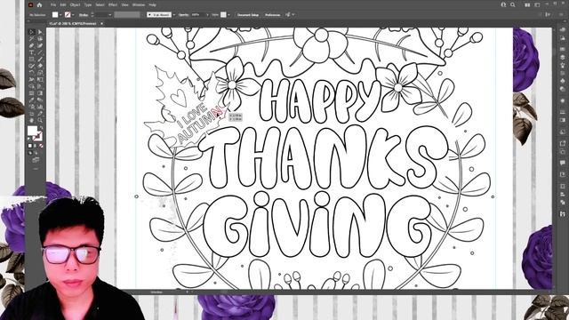 Part 4 Cùng học Illustrator Thiết kế đồ họa in ấn autumn coloring theme 2023 смотреть онлайн