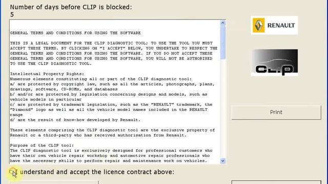 Renault Can CLip 152 Installation