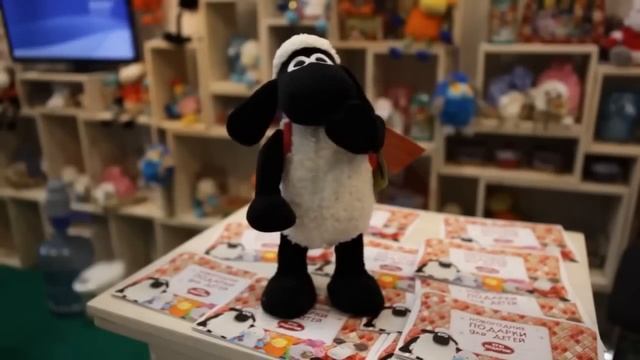 Барашек Шон - символ 2015 года (танцующая игрушка) смотреть онлайн