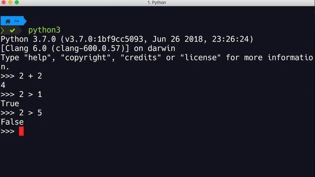 3 Python Interpreter смотреть онлайн