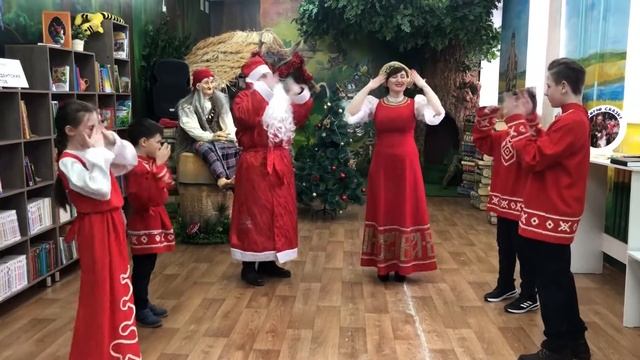 Физкультминутка «Дед Мороз приглашает на зарядку» смотреть онлайн