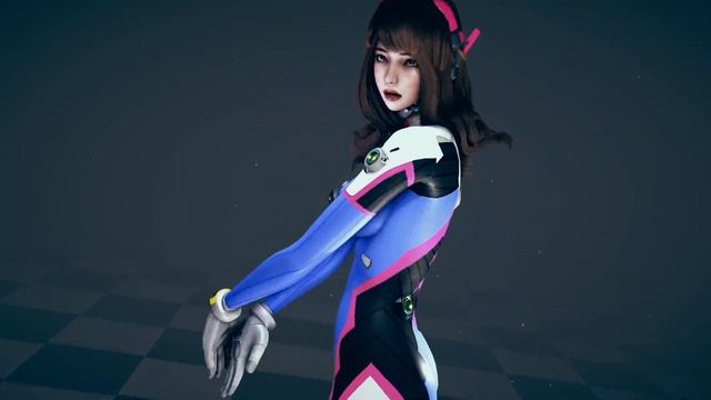 【MMD】MAISON  - D.VA DVA Overwatch