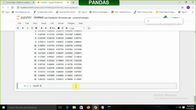 Panda tutorial from Basic to full Consept of viewing Data set смотреть онлайн