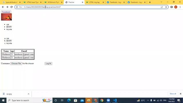 HTML Basics for PHP web backend Developer part 3 in Hindi/urdu смотреть онлайн