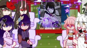 Past Raiden Ei friends+Makoto,Yae Miko react to Raiden Ei(Genshin Impact)(GC)