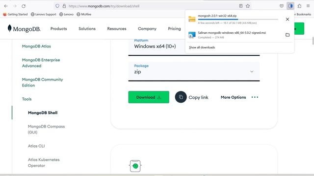 Tutorial install mongoDB dan tools смотреть онлайн
