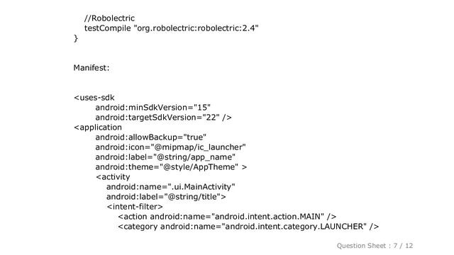 Android : Robolectric: IllegalStateException: You need to use a Theme.AppCompat theme (or descendan смотреть онлайн