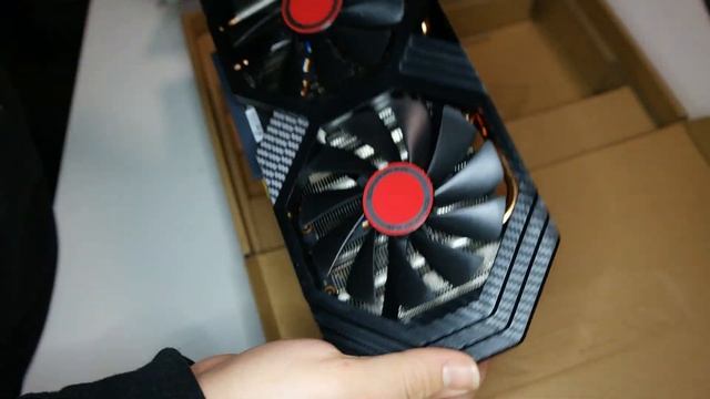 UNBOXING de la TARJETA GRAFICA XFX RX580 4GB OC смотреть онлайн