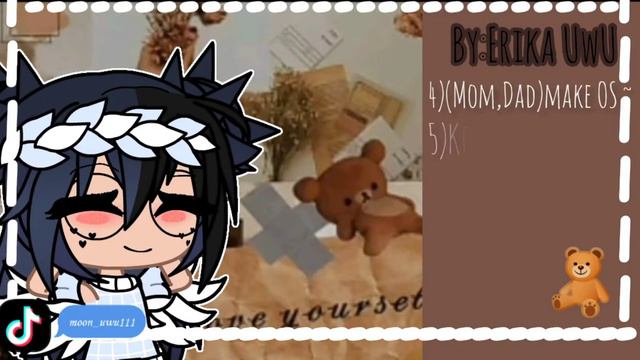 |🤎10 ИДЕЙ ДЛЯ ВИДЕО🤎|~Gacha Club~|☔Erika UwU☔| смотреть онлайн