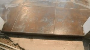 Своими руками делаем ПОРОГ ИЗ ПЛИТКИ ч.3