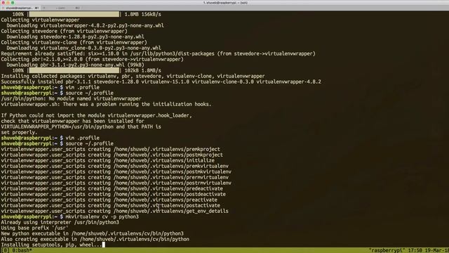 Installing OpenCV on Raspberry Pi смотреть онлайн