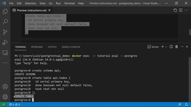 PostgreSQL 14 + Docker смотреть онлайн