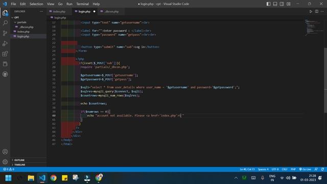 LOGIN page using PHP - MySQL - phpMyAdmin | codeayan смотреть онлайн