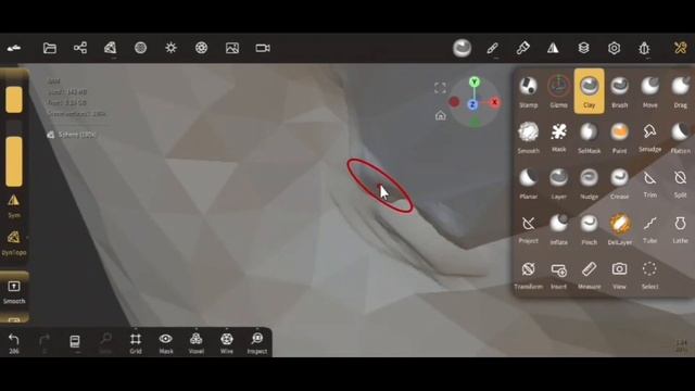 Nomad Sculpt-new -modl Ciytr-//tutorial(Android Version-1.82-2023)