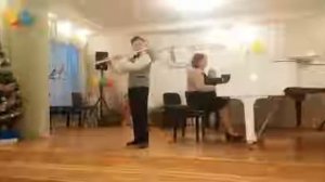 Юрий Должиков «Танец» для флейты и фортепиано/Булат Мухамеев