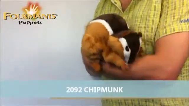 FOLKMANIS Бурундук, 28см в IqToy.ru смотреть онлайн