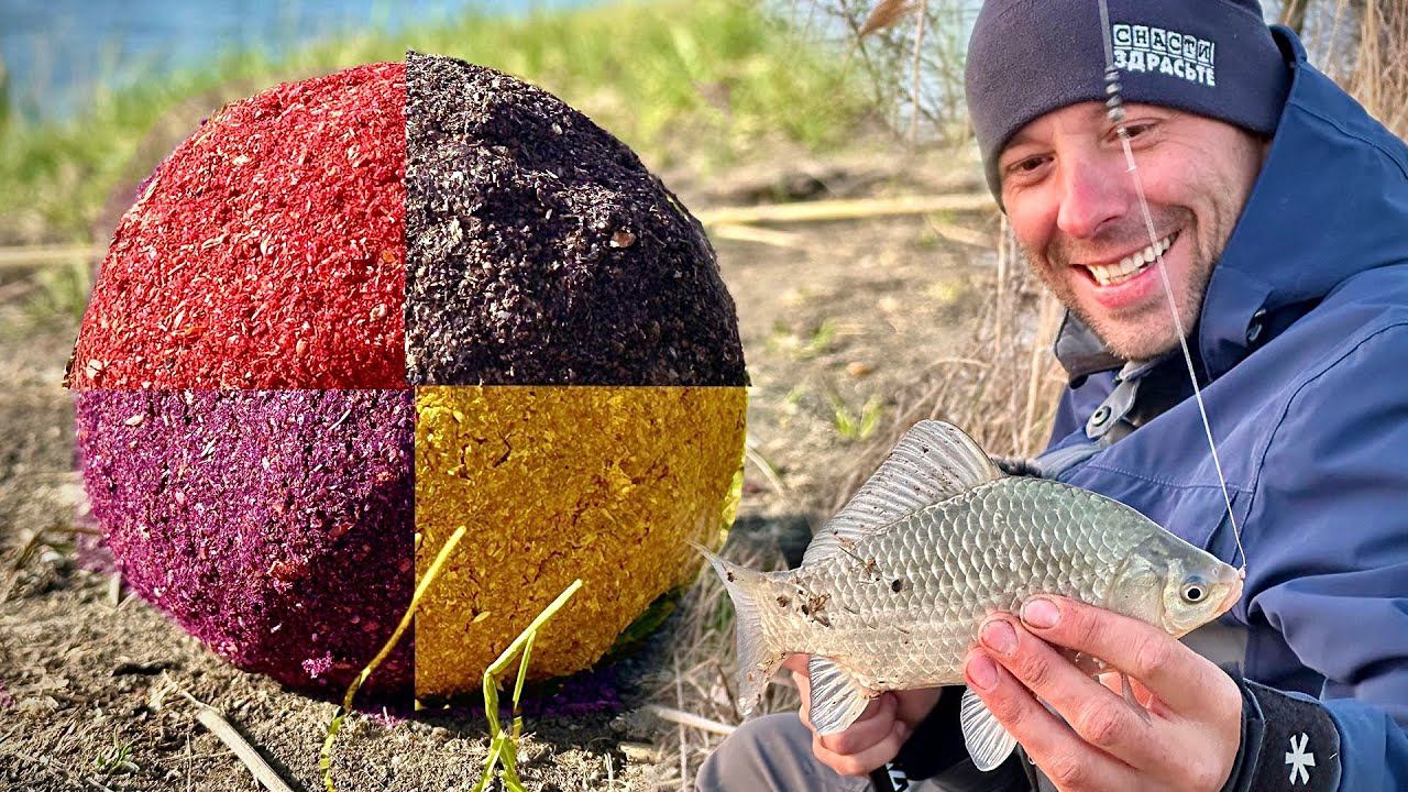 Какой цвет ЛОВИТ ВСЕГО КАРАСЯ? Поплавок в ШОКЕ! Тестировали прикормку, а приплыли КАБАНЧИКИ! смотреть онлайн