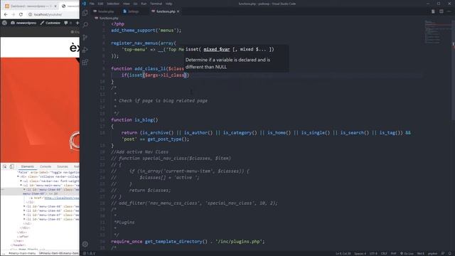 Wordpress Navigation Bar with Custom Classes(Bootstrap Navigation Bar) смотреть онлайн