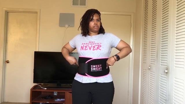 Working Out W/ The Sweet Sweat Waist Trimmer!