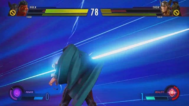 Red Hulk and Thor vs Gladiator Hulk and Thor - MARVEL VS. CAPCOM: INFINITE смотреть онлайн
