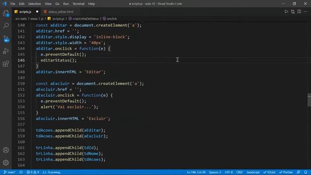 19. Criação de HTML dinâmico e consumo de APIs com Ajax 2 смотреть онлайн