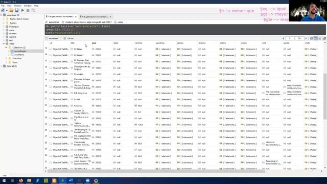 Repaso sobre el comando find en MongoDB смотреть онлайн