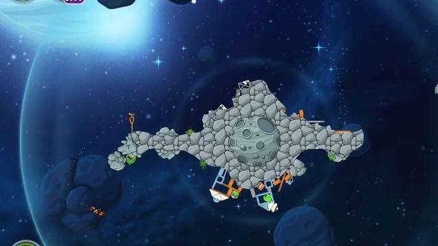 Angry Birds Space Beak Impact 8-38 Walkthrough 3 Star смотреть онлайн