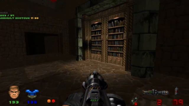 Brutal Doom v21.13.3 | Scythe Map17 | Online Co-op смотреть онлайн