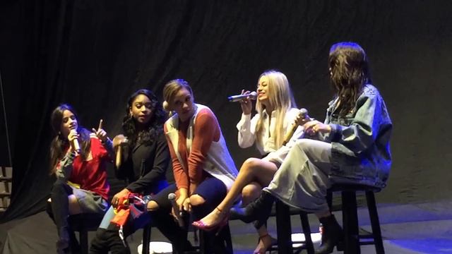 Fifth Harmony Soundcheck + Q&A 7/27 Tour Barcelona October 14th 2016