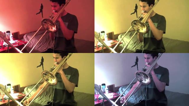 Yesterday - The Beatles Trombone Quartet Cover смотреть онлайн