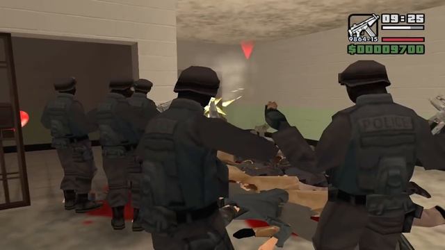 GTA san andreas - DYOM missione # 72 - Swat vs M*fia смотреть онлайн