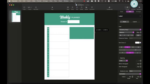 How to Create a Weekly Planner in Keynote: Easy Step-By-Step Tutorial смотреть онлайн