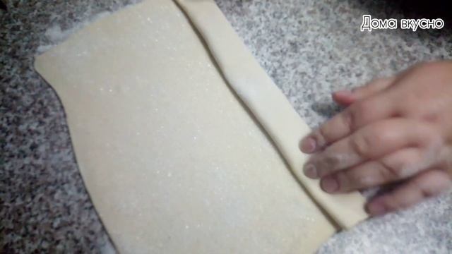 Печенье "ушки" из слоёного теста! смотреть онлайн